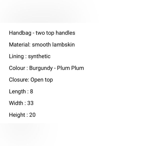 NWT STAUD Camille Shearling Bag in Plum - Picture 7 of 11